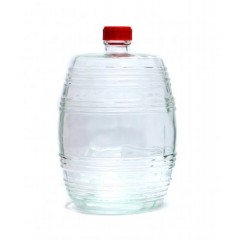 Бутыль Бариле, прозрачное стекло, 10 л